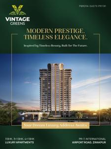 Image of 3796 Sq.ft 4 BHK Apartment / Flat for sale in Vintage Greens, PR7 Airport Road, Zirakpur for Rs. 36062000