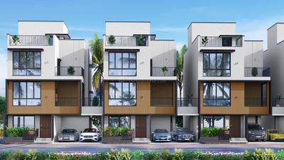 Image of 3021 Sq.ft 4 BHK Villa for sale in Radiance Edgewood, Siruseri, Chennai for Rs. 31700000
