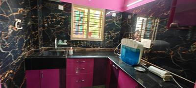 Kitchen Image of 1200 Sq.ft 2 BHK Apartment / Flat for rent in Kasturi Nagar Bengaluru for Rs. 30000