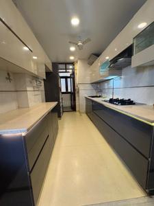 Kitchen Image of 1550 Sq.ft 3.5 BHK Apartment / Flat for rent in True Friends Apartments, Sector 6 Dwarka New Delhi for Rs. 75000