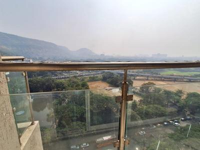 Balcony Image of 850 Sq.ft 2 BHK Apartment / Flat for sale in Ashar Aria, Kalwa Thane for Rs. 12500000