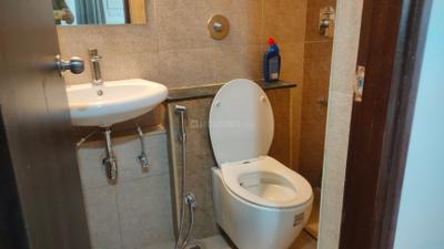 Bathroom Image of 500 Sq.ft 1 RK Apartment / Flat for rent in Puravankara Silversands, Mundhwa Pune for Rs. 26000
