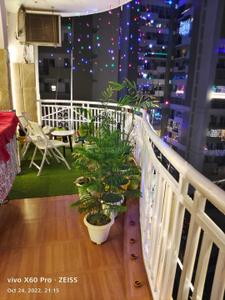 Balcony Image of 1645 Sq.ft 3 BHK Apartment / Flat for rent in Sector 45 Noida for Rs. 47000