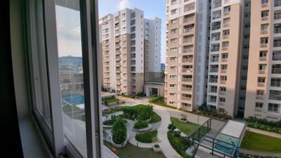 Balcony Image of 1000 Sq.ft 2 BHK Apartment / Flat for rent in Prestige Green Gables, Panathur Bengaluru for Rs. 74000