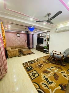 Hall Image of 1000 Sq.ft 3 BHK Builder Floor for rent in Matiala New Delhi for Rs. 25000