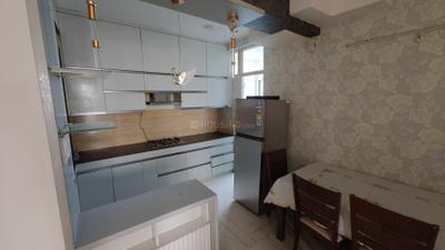 Kitchen Image of 993 Sq.ft 3 BHK Apartment / Flat for sale in Omaxe The Palace, Gomti Nagar Lucknow for Rs. 15000000