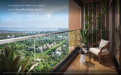 Balcony Image of 1233 Sq.ft 2 BHK Apartment / Flat for sale in Godrej Horizon Phase I, Wadala Mumbai for Rs. 63500000
