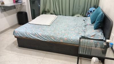 Bedroom Image of 1230 Sq.ft 2 BHK Apartment / Flat for rent in Aurum Q Residences R3, MIDC Industrial Area Navi Mumbai for Rs. 80000