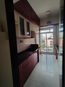 Kitchen Image of 1050 Sq.ft 2 BHK Apartment / Flat for rent in Padmapriya Developers Shiv Bhakti, Seawoods Navi Mumbai for Rs. 65000