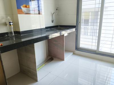 Kitchen Image of 600 Sq.ft 1 BHK Apartment / Flat for rent in Ulwe Navi Mumbai for Rs. 15000