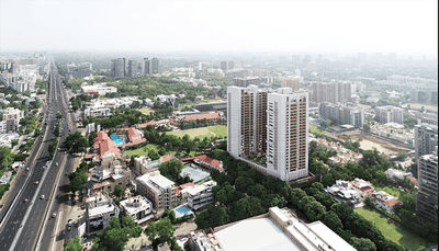 Image of 2605 Sq.ft 4 BHK Apartment / Flat for sale in Madhav Oeuvre 2, Bodakdev, Ahmedabad for Rs. 41850000