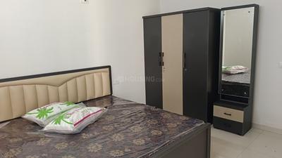 Bedroom Image of 2250 Sq.ft 3 BHK Apartment / Flat for rent in Shree Sharanam Sky, Sargasan Gandhinagar for Rs. 27000