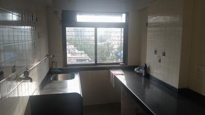 Kitchen Image of 860 Sq.ft 2 BHK Apartment / Flat for rent in Malad West Mumbai for Rs. 48000