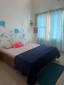 Bedroom Image of 1000 Sq.ft 1 BHK Builder Floor for rent in Hengrabari Guwahati for Rs. 25000