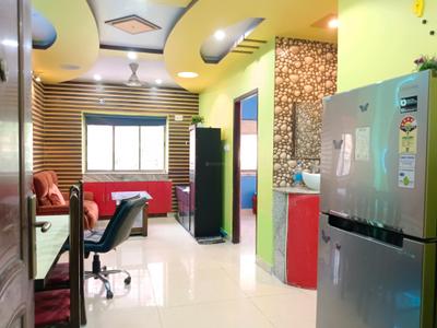 Living Room Image of 1500 Sq.ft 3 BHK Apartment / Flat for rent in Haltu Kolkata for Rs. 26000