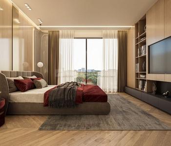 Bedroom Image of 859 Sq.ft 2 BHK Apartment / Flat for sale in Mangeshi Tulip, Kalyan West Kalyan for Rs. 8125000