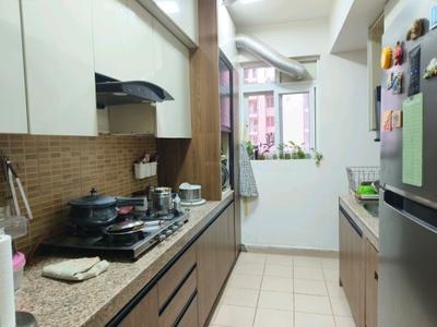 Kitchen Image of 1910 Sq.ft 3 BHK Apartment / Flat for rent in Orris Greenopolis, Sector 89 Gurgaon for Rs. 41000