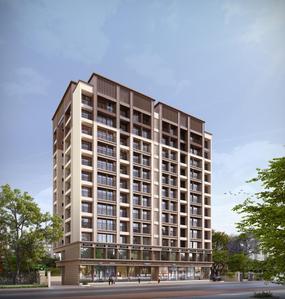 Building Image of 984 Sq.ft 2 BHK Apartment / Flat for sale in Shilottar Raichur Navi Mumbai for Rs. 8250000