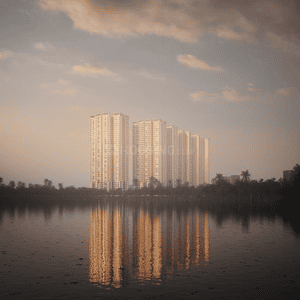 Image of 2126 Sq.ft 3 BHK Apartment / Flat for sale in The Regent, Kondapur, Hyderabad for Rs. 19131874