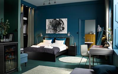 Bedroom Image of 590 Sq.ft 1 BHK Apartment / Flat for sale in Lodha Crown Kolshet, Kolshet Thane for Rs. 7500000