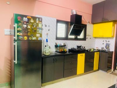 Kitchen Image of 1832 Sq.ft 3 BHK Apartment / Flat for sale in Madhura Nagar Vijayawada for Rs. 8500000