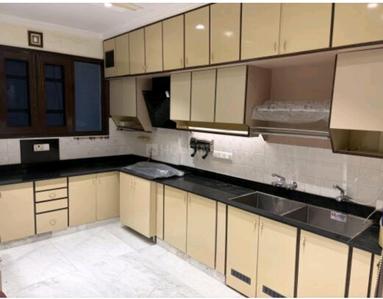 Kitchen Image of 2850 Sq.ft 3 BHK Builder Floor for rent in Panchsheel Park New Delhi for Rs. 190000