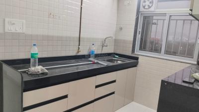 Kitchen Image of 650 Sq.ft 2 BHK Apartment / Flat for rent in Mulund East Mumbai for Rs. 40000