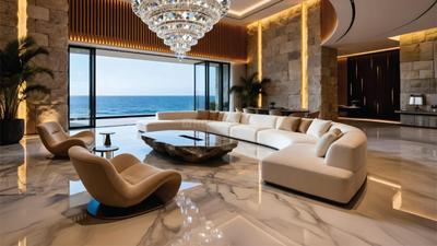Hall Image of 1150 Sq.ft 2 BHK Apartment / Flat for sale in One Marina, Marine Lines Mumbai for Rs. 69900000