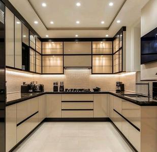 Kitchen Image of 1368 Sq.ft 3 BHK Apartment / Flat for sale in Dhanori Pune for Rs. 9600000