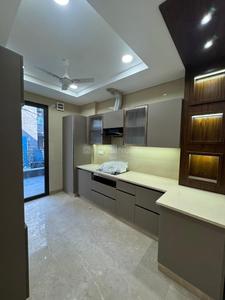 Kitchen Image of 1051 Sq.ft 2 BHK Builder Floor for rent in Ramesh Nagar New Delhi for Rs. 34000