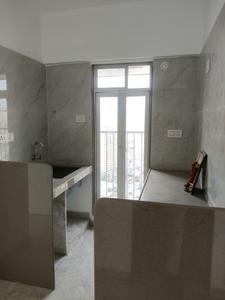 Kitchen Image of 400 Sq.ft 1 BHK Apartment / Flat for rent in Shraddha Classic, Bhandup West Mumbai for Rs. 26000