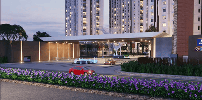 Image of 1320 Sq.ft 2 BHK Apartment / Flat for rent in Manikonda, Hyderabad for Rs. 55000
