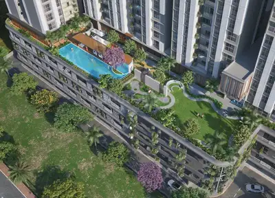 Image of 1492 Sq.ft 3 BHK Apartment / Flat for sale in Rahatani, Pune for Rs. 15500000