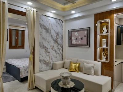 Living Room Image of 650 Sq.ft 2 BHK Apartment / Flat for sale in Dwarka Mor New Delhi for Rs. 3700000
