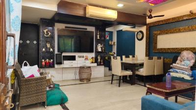 Living Room Image of 2000 Sq.ft 4 BHK Independent House for rent in Kopar Khairane Navi Mumbai for Rs. 110000