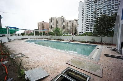Swimming Pool Image of 878 Sq.ft 2 BHK Apartment / Flat for sale in Aishwaryam Insignia, Punawale Pune for Rs. 7800000
