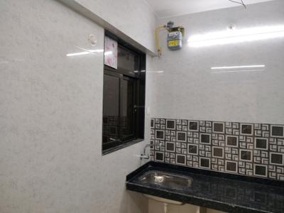 Kitchen Image of 540 Sq.ft 1 BHK Apartment / Flat for rent in Rajaram Sukur Sapphire, Kasarvadavali Thane for Rs. 16000