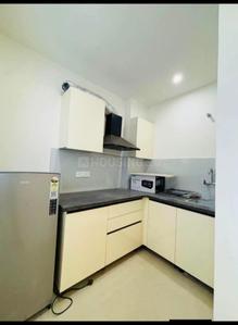 Kitchen Image of 690 Sq.ft 1 BHK Apartment / Flat for rent in DSR GVK Skycity, Somajiguda Hyderabad for Rs. 12000