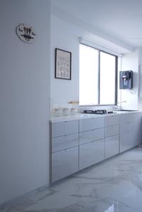 Kitchen Image of 1925 Sq.ft 3 BHK Apartment / Flat for rent in Avadh Carolina, Dumas Surat for Rs. 41000