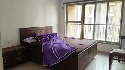 Bedroom Image of 1850 Sq.ft 3 BHK Apartment / Flat for rent in Adani The Meadows, Shantigram Ahmedabad for Rs. 35000