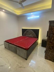 Bedroom Image of 841 Sq.ft 2 BHK Builder Floor for rent in Saket New Delhi for Rs. 18500