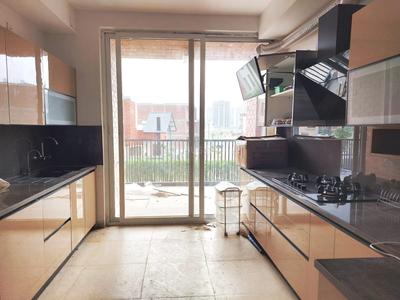 Kitchen Image of 1220 Sq.ft 3 BHK Apartment / Flat for sale in Sheres Shalimar Mannat Phase 1, Mohammadpur Chauki Lucknow for Rs. 8500000