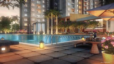 Image of 1625 Sq.ft 3 BHK Apartment / Flat for rent in Prestige West Woods, Binnipete, Bengaluru for Rs. 130000