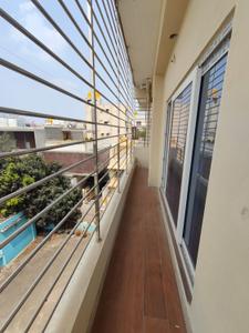 Balcony Image of 2200 Sq.ft 3 BHK Builder Floor for rent in Kasturi Nagar Bengaluru for Rs. 70000