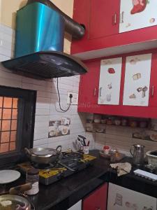 Kitchen Image of 950 Sq.ft 1 BHK Builder Floor for rent in Delta I Greater Noida for Rs. 20000