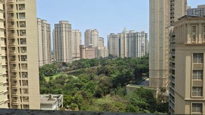 Balcony Image of 950 Sq.ft 2 BHK Apartment / Flat for sale in Rosa Oasis Phase 3, Hiranandani Estate Thane for Rs. 13500000
