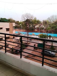 Balcony Image of 1500 Sq.ft 3 BHK Apartment / Flat for rent in Katanga Jabalpur for Rs. 18000