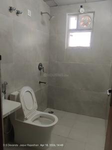 Bathroom Image of 1450 Sq.ft 3 BHK Apartment / Flat for rent in Kalyan Oasis, Jagatpura Jaipur for Rs. 36000