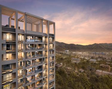 Image of 1358 Sq.ft 3 BHK Apartment / Flat for sale in Dosti 604, Thane West, Thane for Rs. 21100000