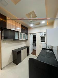 Kitchen Image of 480 Sq.ft 1 BHK Apartment / Flat for rent in Heera Pearl, Fursungi Pune for Rs. 19500